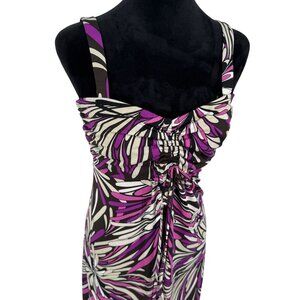 Jonathan Martin Womens Y2K Babydoll Milkmaid Floral Maxi Dress Size Medium Tank